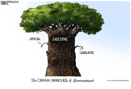 The balance of powers under Obama