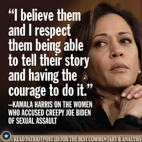 I believe the sexual assault allegations against Joe Biden
